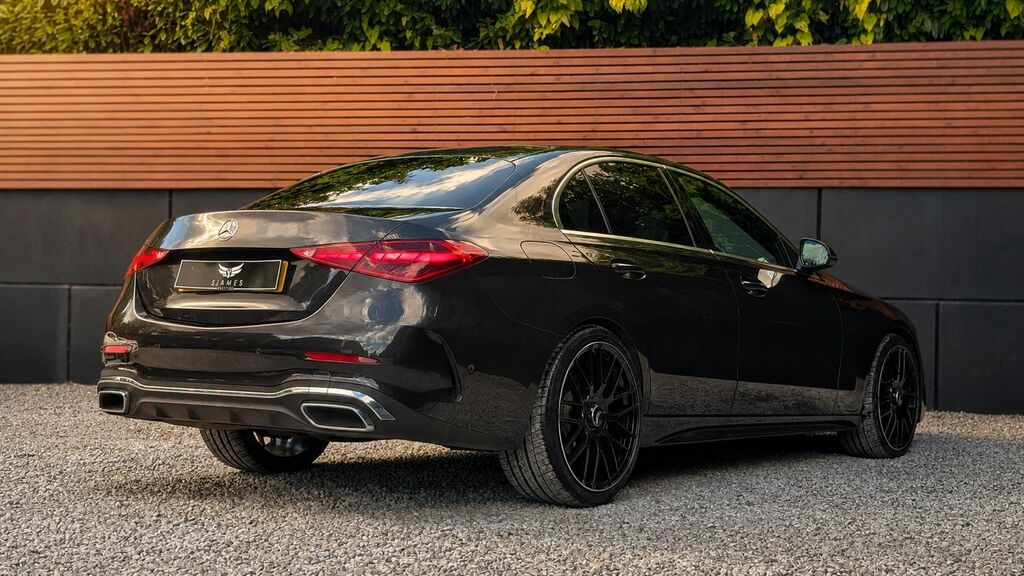 Mercedes-Benz C Class C200 Amg Line Premium 9G-tronic Grey #7