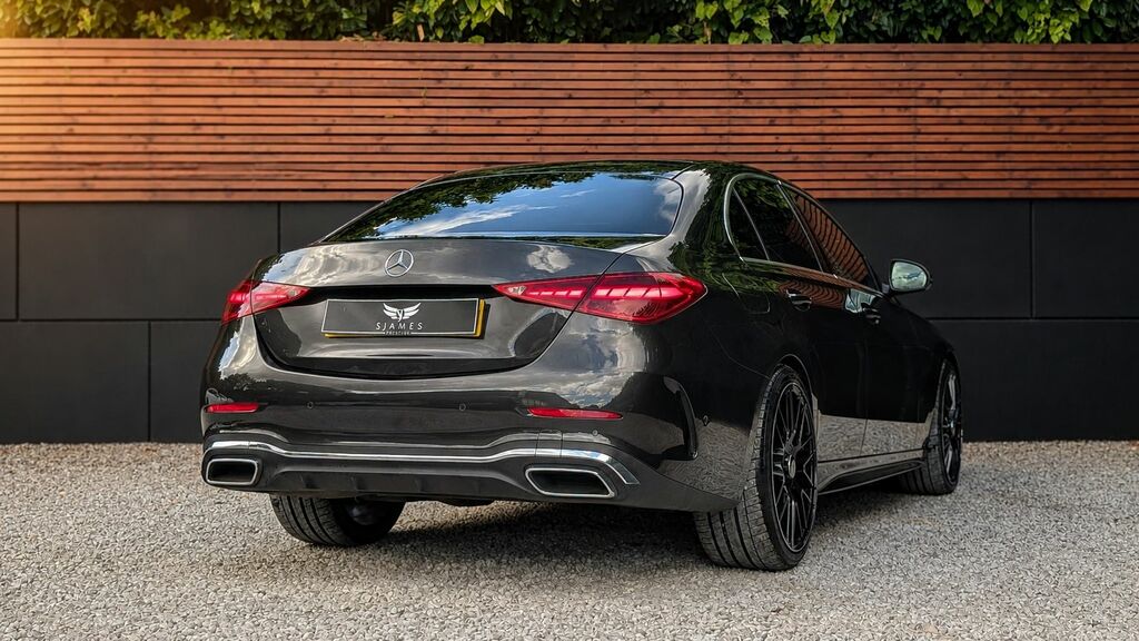 Mercedes-Benz C Class 2022 2.0 C300e 25.4Kwh Amg Line Saloon Grey #6