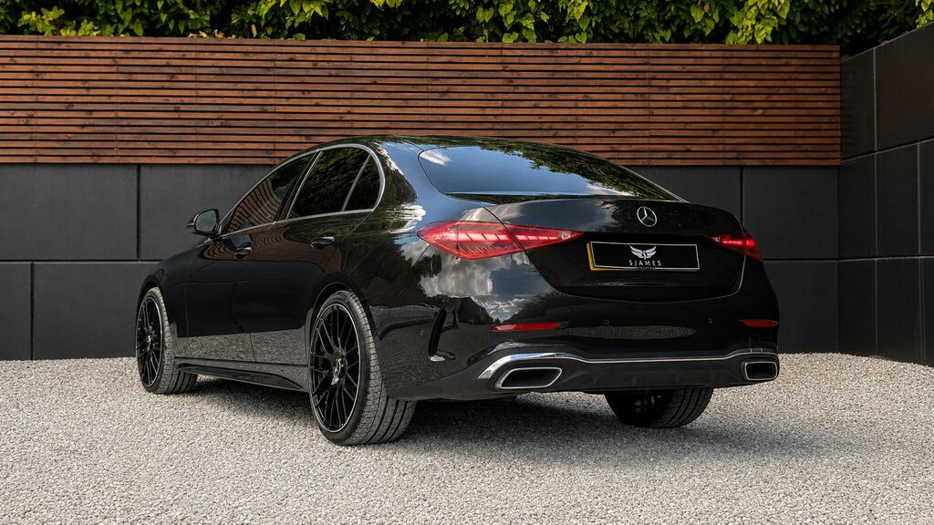 Mercedes-Benz C Class C200 Amg Line Premium 9G-tronic Grey #8