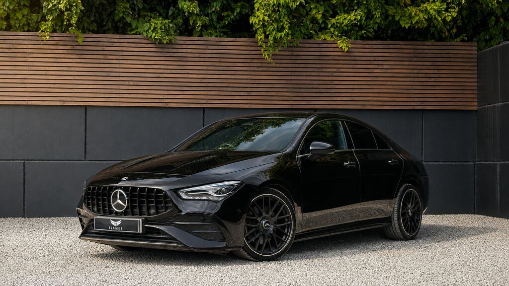 Mercedes-Benz CLA Class 2023 1.3 Cla180h Mhev Amg Line Executive Coupe 4 Black