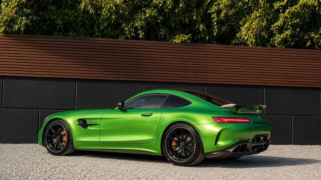 Mercedes-Benz AMG GT 2018 4.0 V8 Biturbo Gt-r Premium Coupe Petro Green #6
