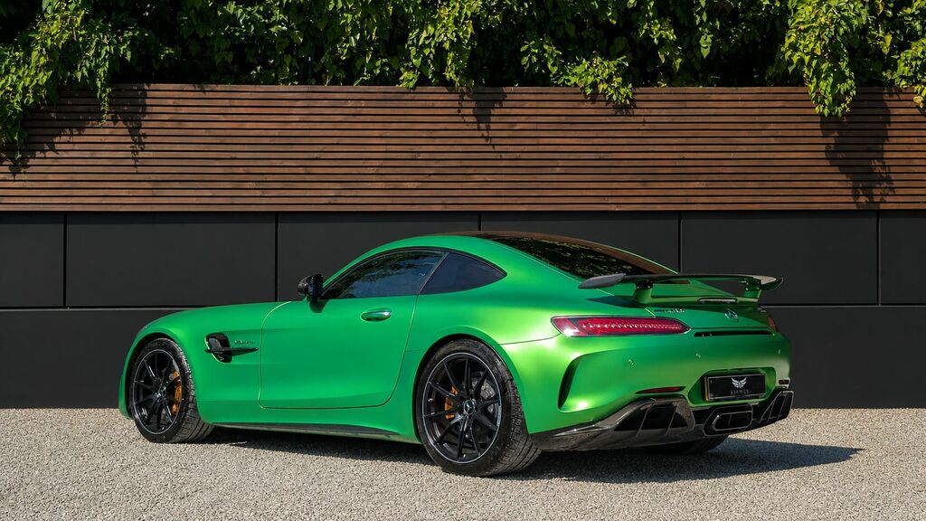 Mercedes-Benz AMG GT 2018 4.0 V8 Biturbo Gt-r Premium Coupe Petro Green #5