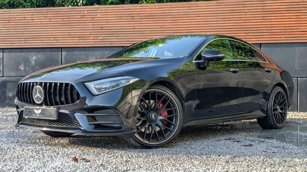 Mercedes-Benz CLS 2019 2.9 Cls350d Amg Line Premium Plus Coupe Black #3