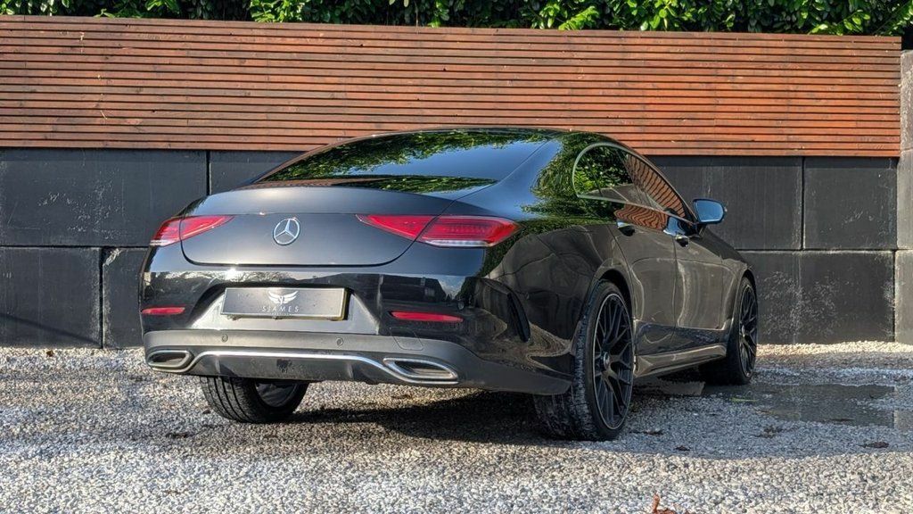 Mercedes-Benz CLS 2019 2.9 Cls350d Amg Line Premium Plus Coupe Black #4