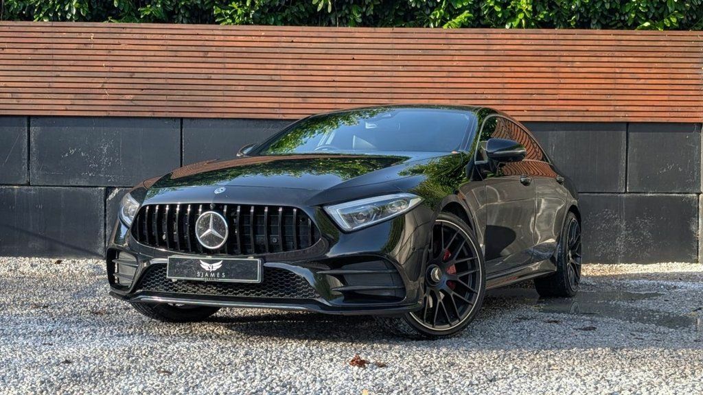 Mercedes-Benz CLS 2019 2.9 Cls350d Amg Line Premium Plus Coupe Black #2
