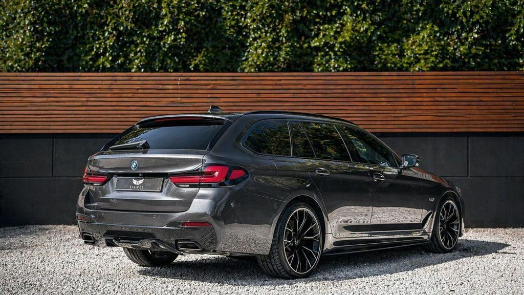 BMW 5 Series 2022 2.0 530E 12Kwh M Sport Touring Plu Grey #6