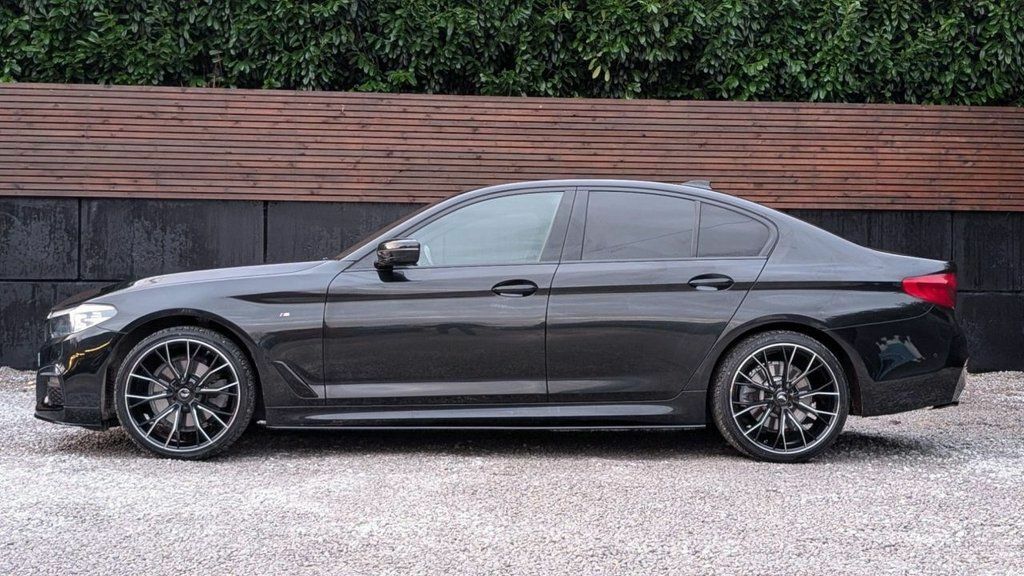BMW 5 Series 2019 2.0 520I Gpf M Sport Saloon E Black #5