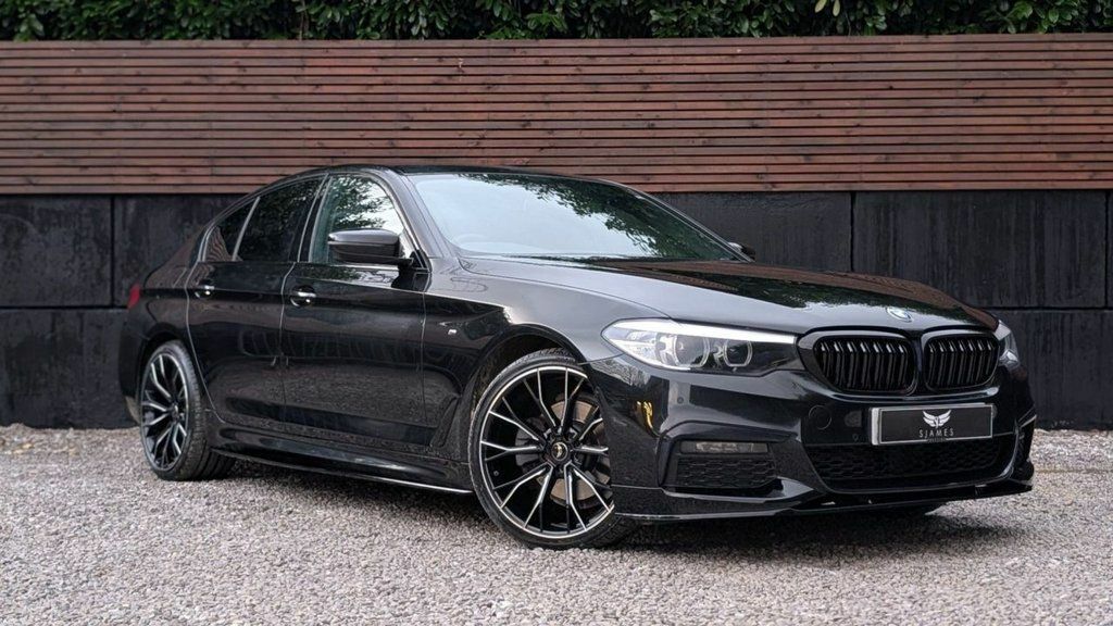 BMW 5 Series 2019 2.0 520I Gpf M Sport Saloon E Black #6