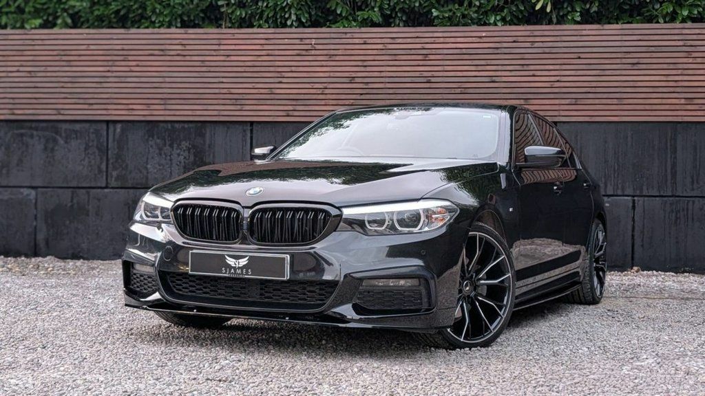 BMW 5 Series 2019 2.0 520I Gpf M Sport Saloon E Black #2