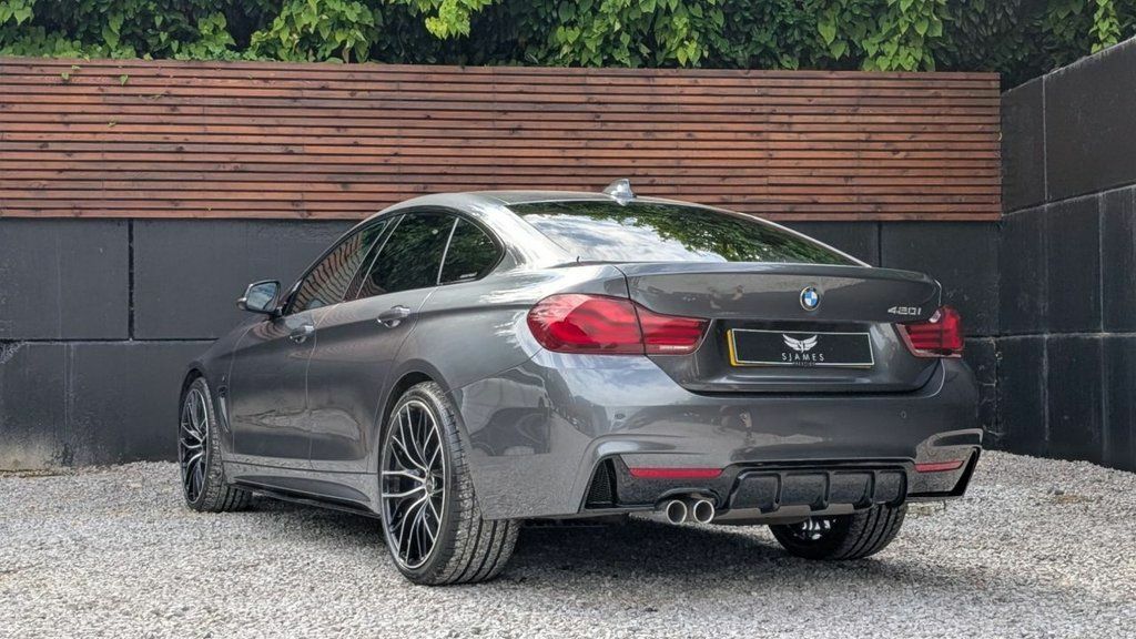 BMW 4 Series Gran Coupe 420I Xdrive M Sport Professional Media White #8
