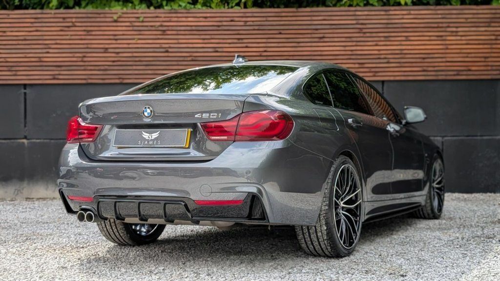 BMW 4 Series Gran Coupe 2019 2.0 420D M Sport Hatchback Xd Grey #6