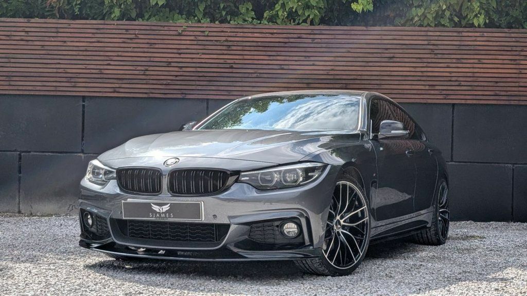 BMW 4 Series Gran Coupe 2019 2.0 420D M Sport Hatchback Xd Grey #2