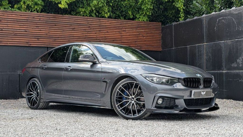BMW 4 Series Gran Coupe 2019 2.0 420D M Sport Hatchback Xd Grey #4