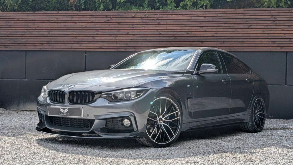 BMW 4 Series Gran Coupe 2019 2.0 420D M Sport Hatchback Xd Grey