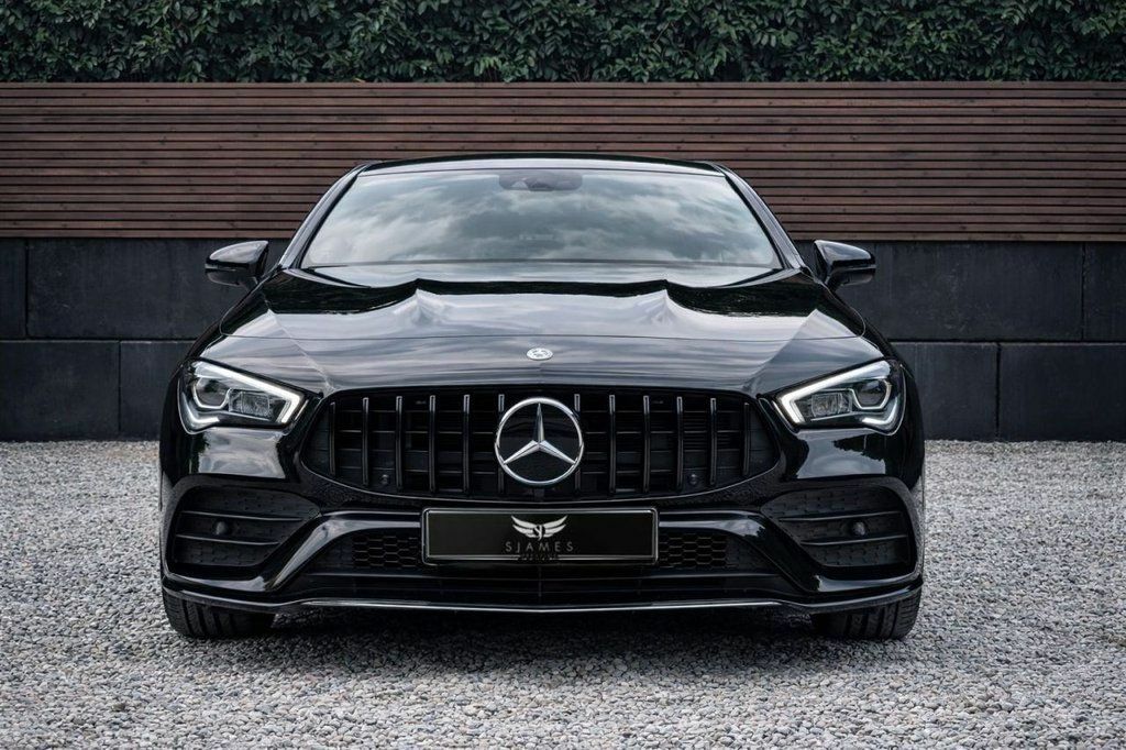 Mercedes-Benz CLA Class 2022 1.3 Cla250e 15.6Kwh Amg Line Premium Plus S Black #3