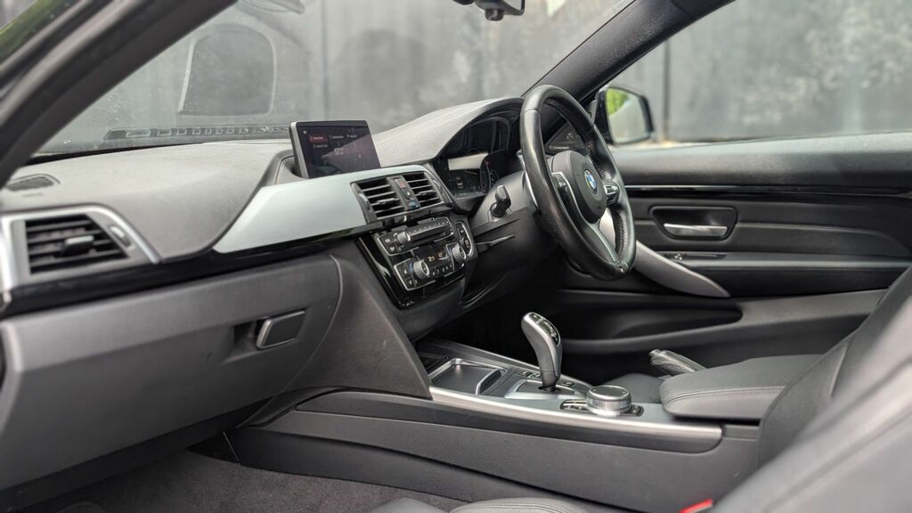 BMW 4 Series Gran Coupe 2020 2.0 420D M Sport Coupe Euro 6 Black #4