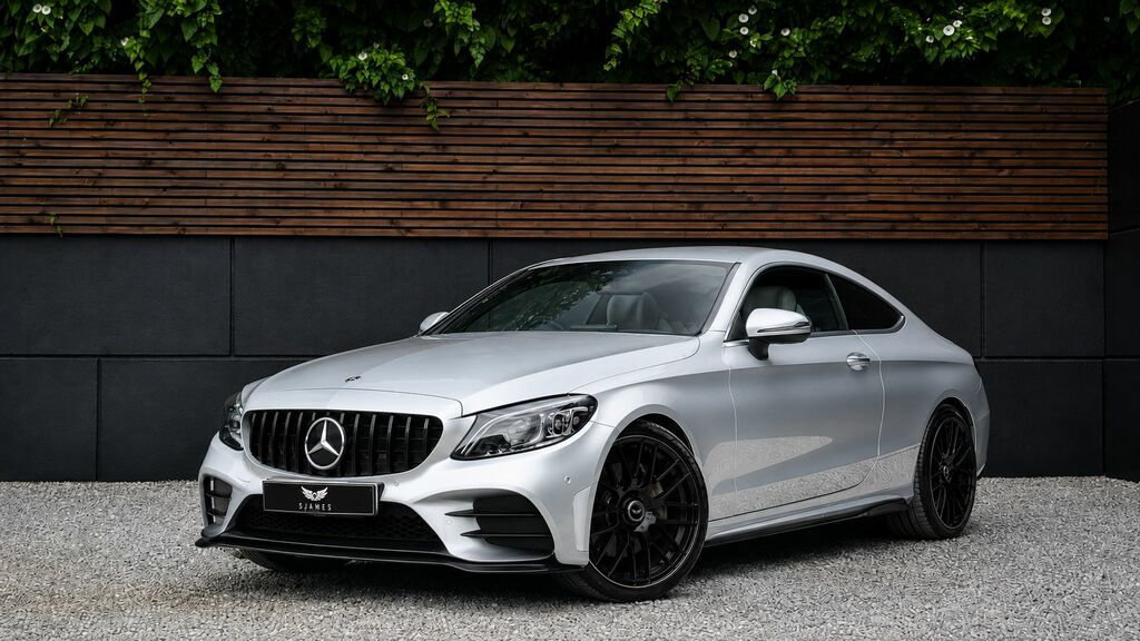 Mercedes-Benz C Class 2018 1.5 C200 Mhev Amg Line Coupe G-tro Silver