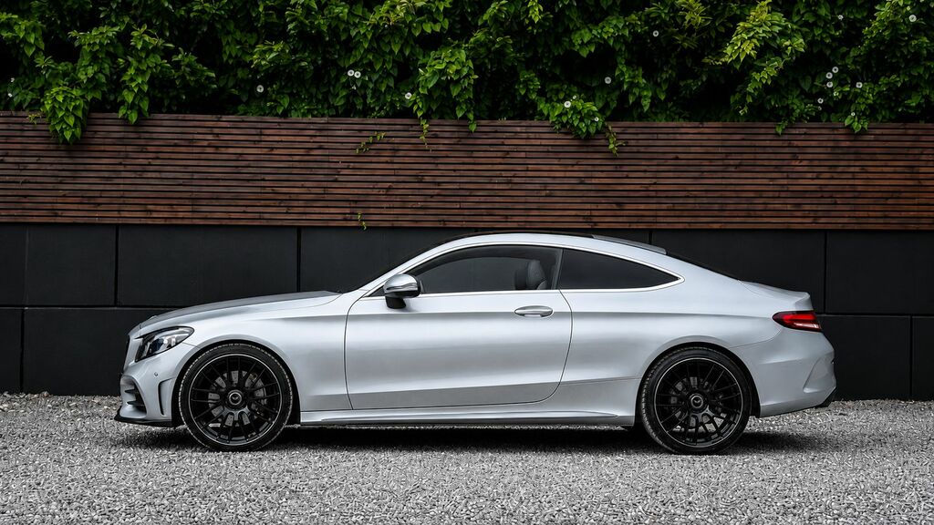 Mercedes-Benz C Class 2018 1.5 C200 Mhev Amg Line Coupe G-tro Silver #5