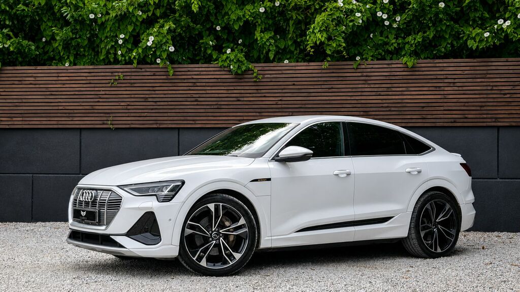 Audi E-tron 2020 55 S Line Sportback Quattro ND70FHA White #2