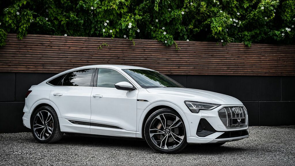 Audi E-tron 2020 55 S Line Sportback Quattro ND70FHA White #4