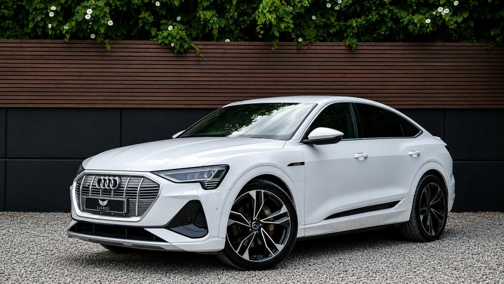 Audi E-tron 2020 55 S Line Sportback Quattro White