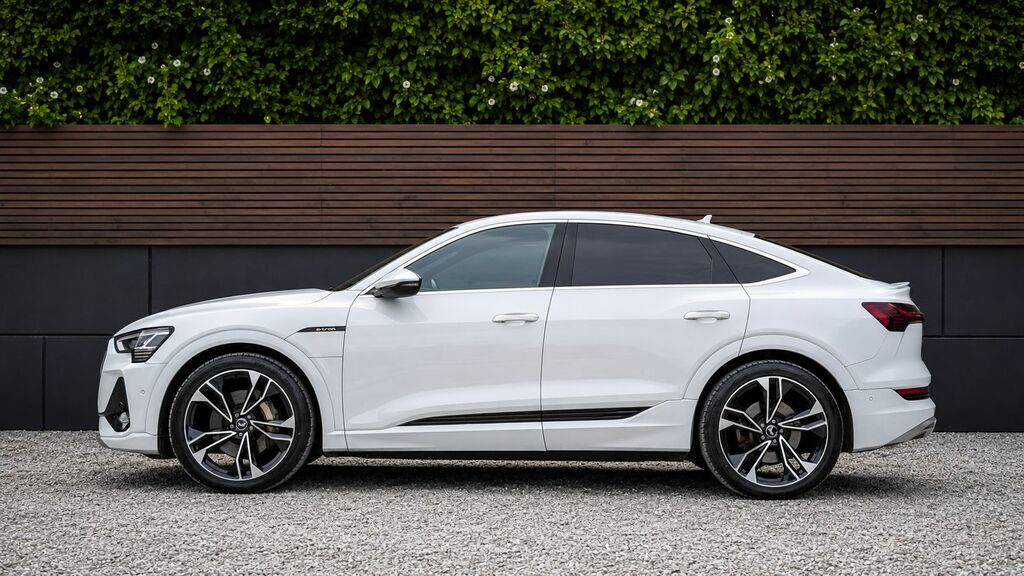 Audi E-tron 2020 55 S Line Sportback Quattro ND70FHA White #5
