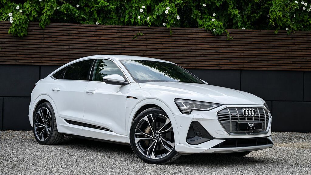 Audi E-tron 2020 55 S Line Sportback Quattro ND70FHA White #3
