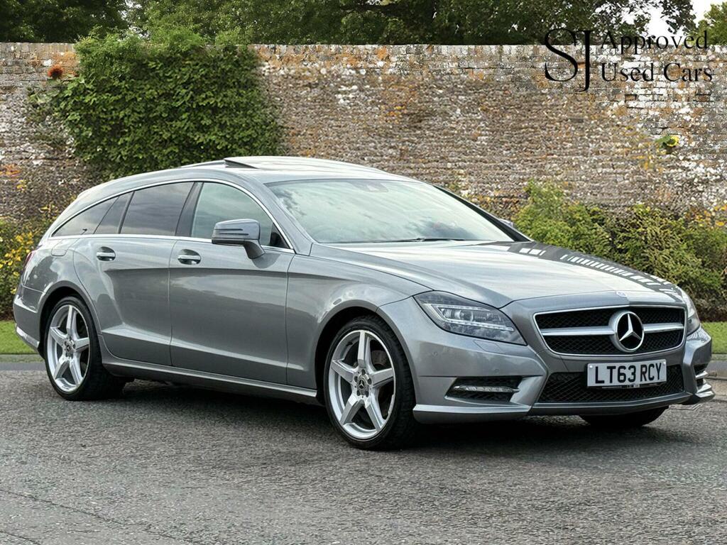 Mercedes-Benz CLS 2.1 Cls250 Cdi Amg Sport Shooting Brake G-tronic Silver