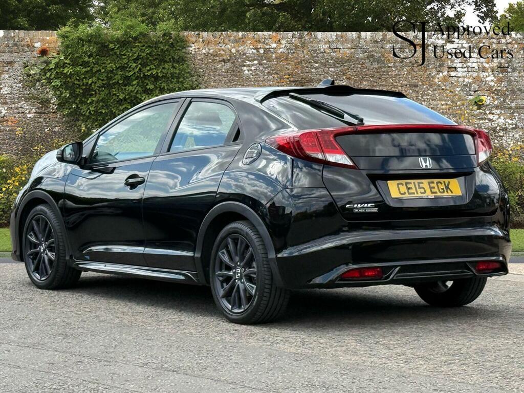 Honda Civic 1.8 I-vtec Black Edition Euro 5 Black #6