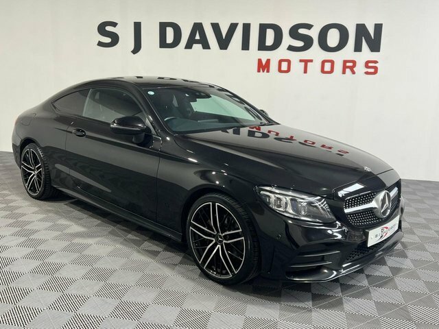 Mercedes-Benz C Class 2019 2.0 C220d Amg Line Premium Coupe Black