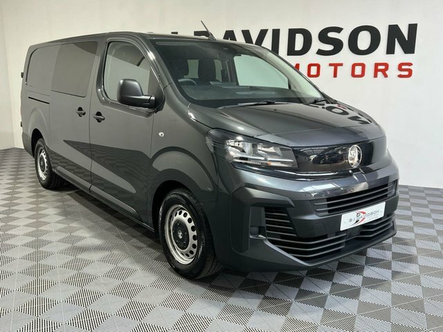 Vauxhall Vivaro 2024 2.0 Turbo D Prime XL Crew Van Double Cab 6Dr Grey