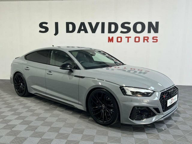 Audi RS5 2021 2.9 Tfsi V6 Carbon Black Sportback EO21OFA Black #5