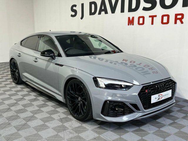 Audi RS5 2021 2.9 Tfsi V6 Carbon Black Sportback EO21OFA Black #3