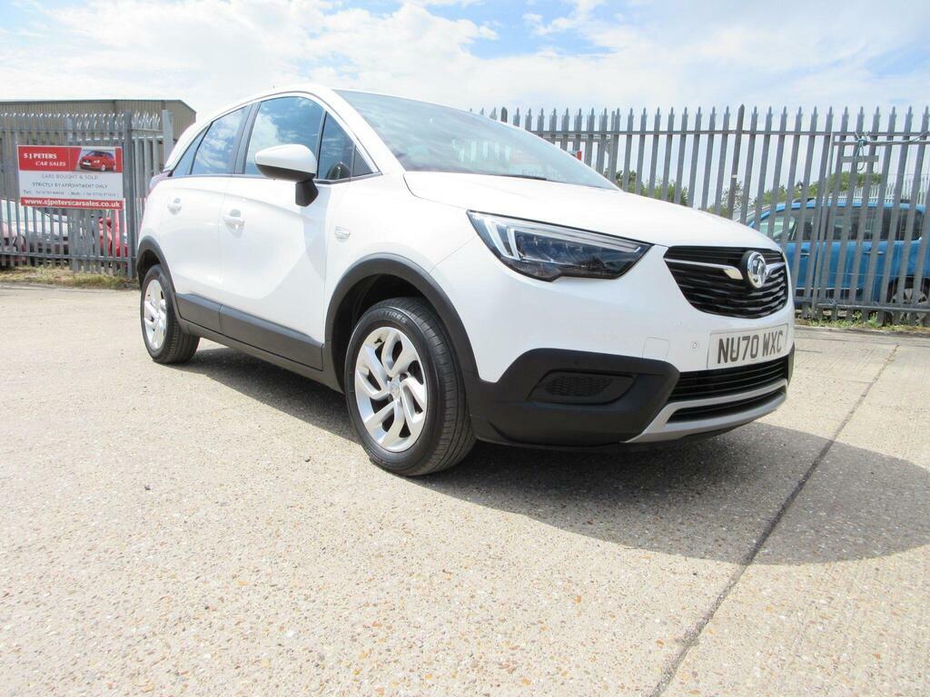 Vauxhall Crossland X 1.2 Turbo Business Edition Nav Euro 6 S S NU70WXC White