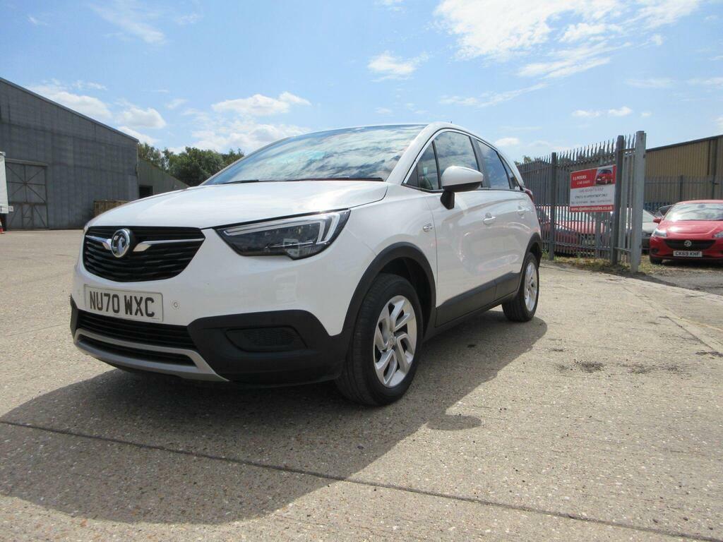 Vauxhall Crossland X 1.2 Turbo Business Edition Nav Euro 6 S S NU70WXC White #6