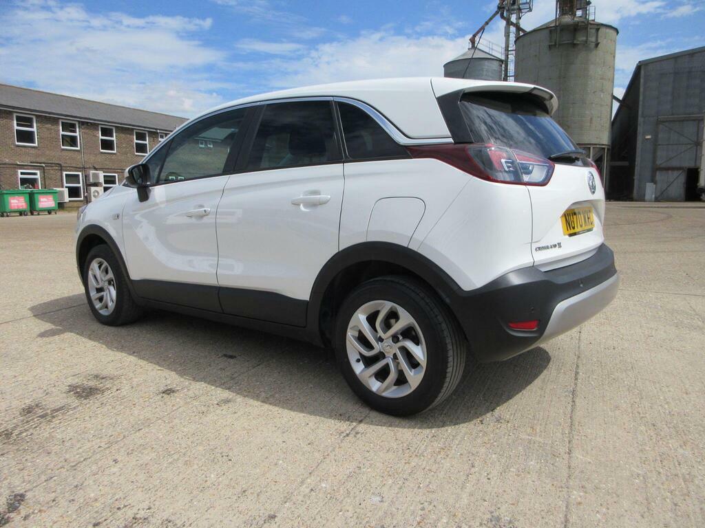 Vauxhall Crossland X 1.2 Turbo Business Edition Nav Euro 6 S S NU70WXC White #5
