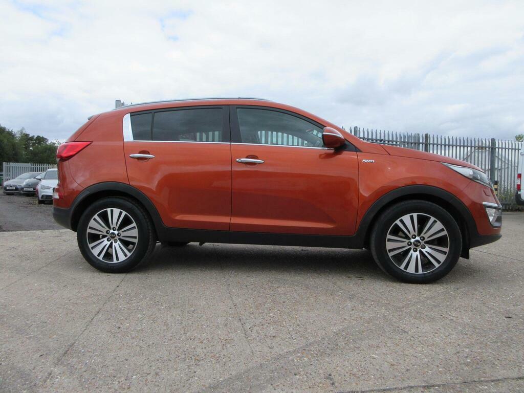 Kia Sportage 2.0 Crdi Kx-3 Awd Euro 5 BD14LHZ Orange #4