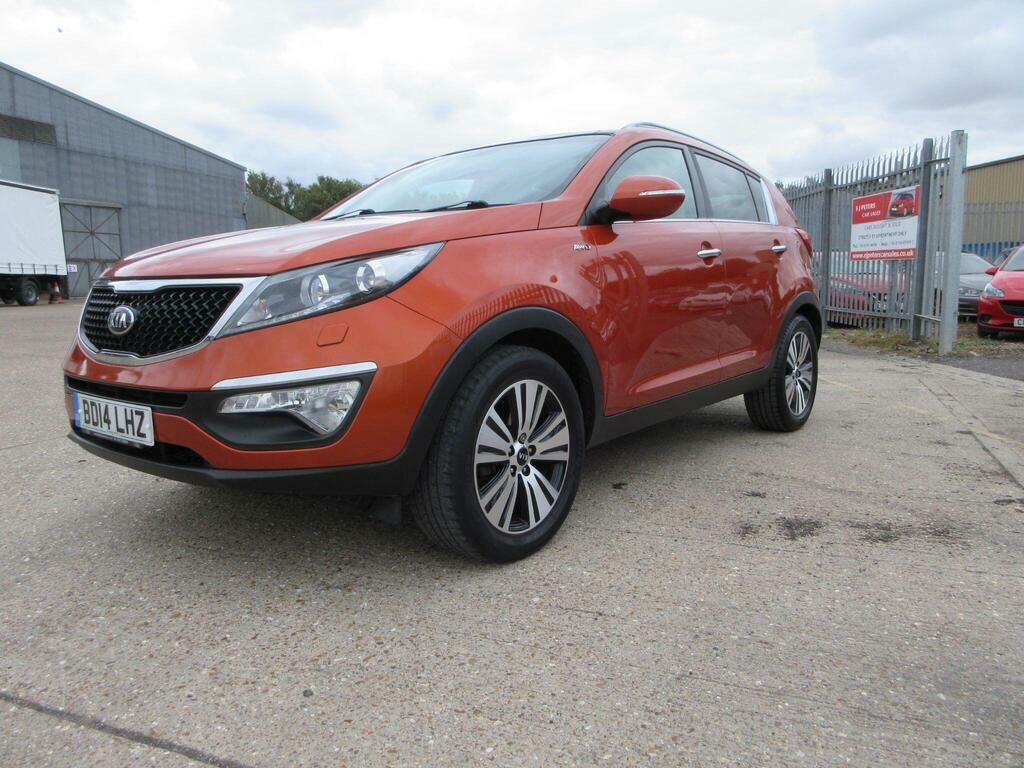 Kia Sportage 2.0 Crdi Kx-3 Awd Euro 5 BD14LHZ Orange #6