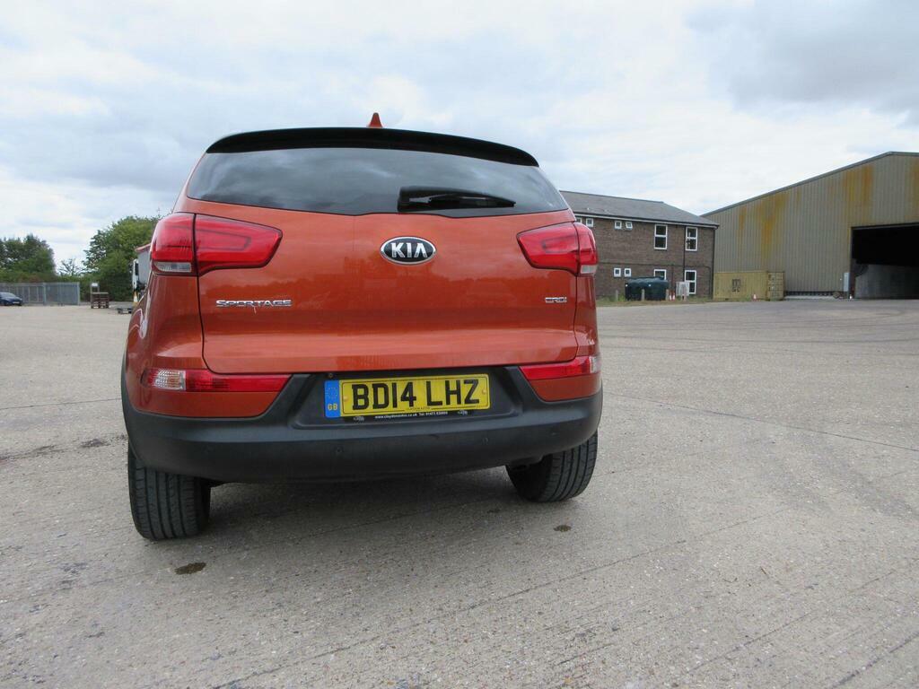 Kia Sportage 2.0 Crdi Kx-3 Awd Euro 5 BD14LHZ Orange #3
