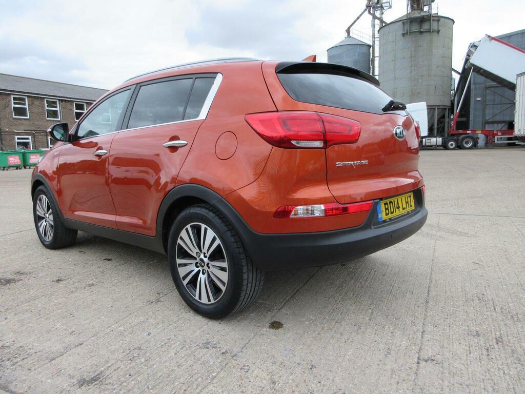 Kia Sportage 2.0 Crdi Kx-3 Awd Euro 5 BD14LHZ Orange #5