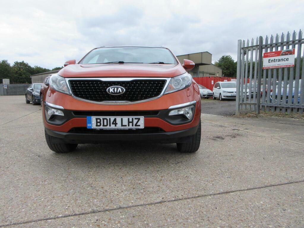 Kia Sportage 2.0 Crdi Kx-3 Awd Euro 5 BD14LHZ Orange #2