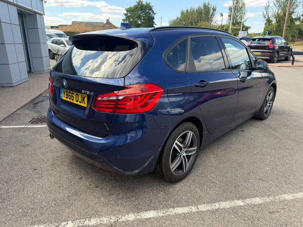 BMW 2 Series Active Tourer 2.0 218D Sport Euro 6 Ss Blue #4