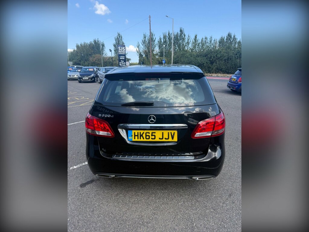 Mercedes-Benz B Class 2.1 B200d Sport Euro 6 Ss Black #3