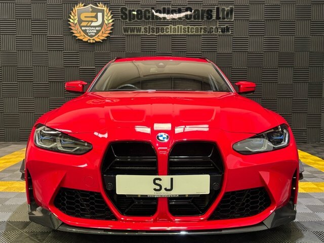 BMW M3 Estate TXZ9946 Red #2
