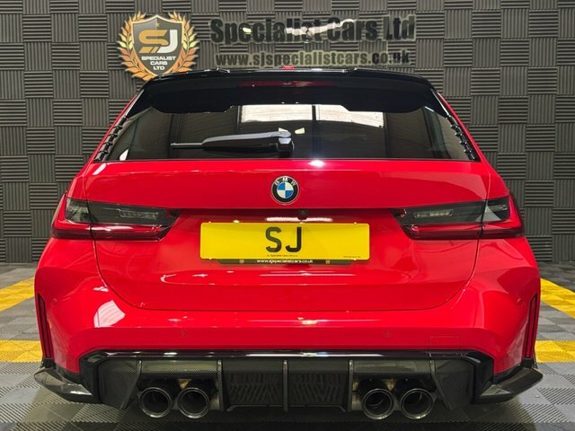 BMW M3 Estate TXZ9946 Red #3