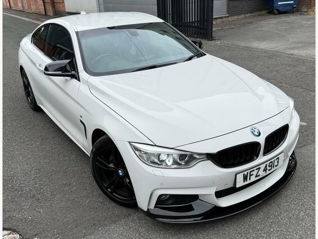 BMW 4 Series 2.0 420D M Sport Euro 6 S S White #6
