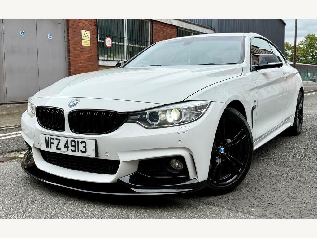 BMW 4 Series 2.0 420D M Sport Euro 6 S S White #3