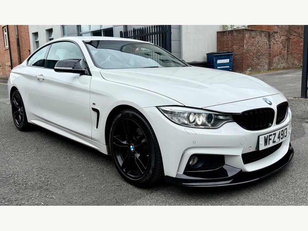 BMW 4 Series 2.0 420D M Sport Euro 6 S S White #4