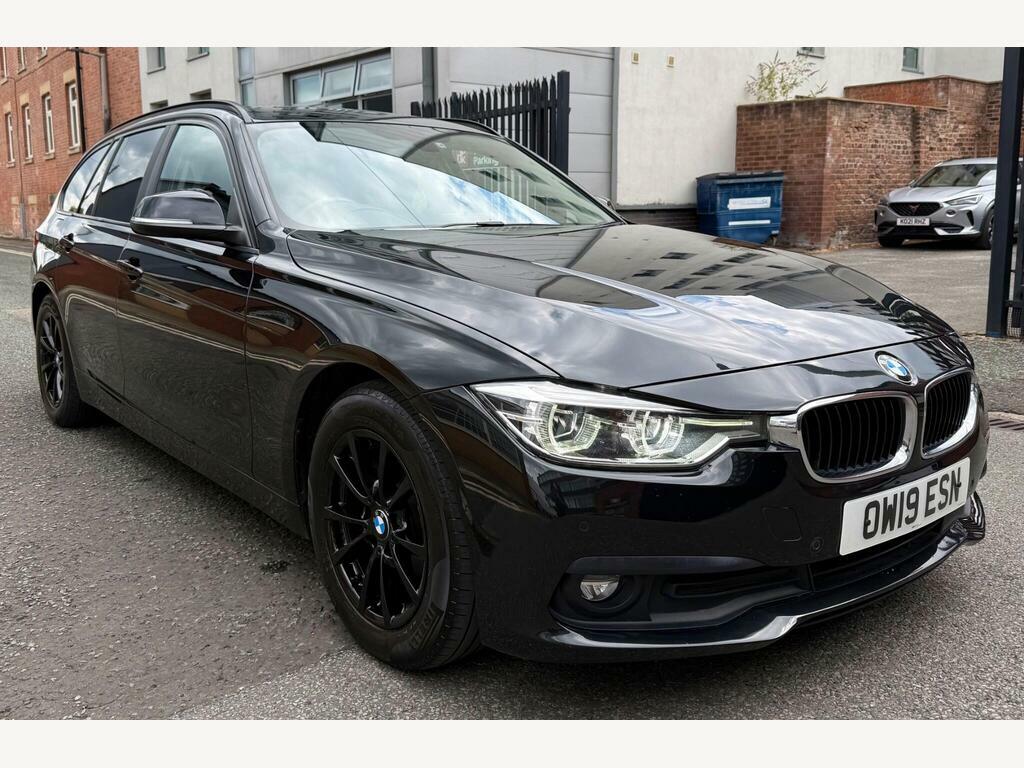 BMW 3 Series 2.0 320D Ed Plus Touring Euro 6 S S Black #4