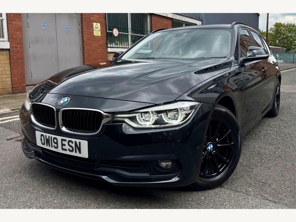 BMW 3 Series 2.0 320D Ed Plus Touring Euro 6 S S Black #3
